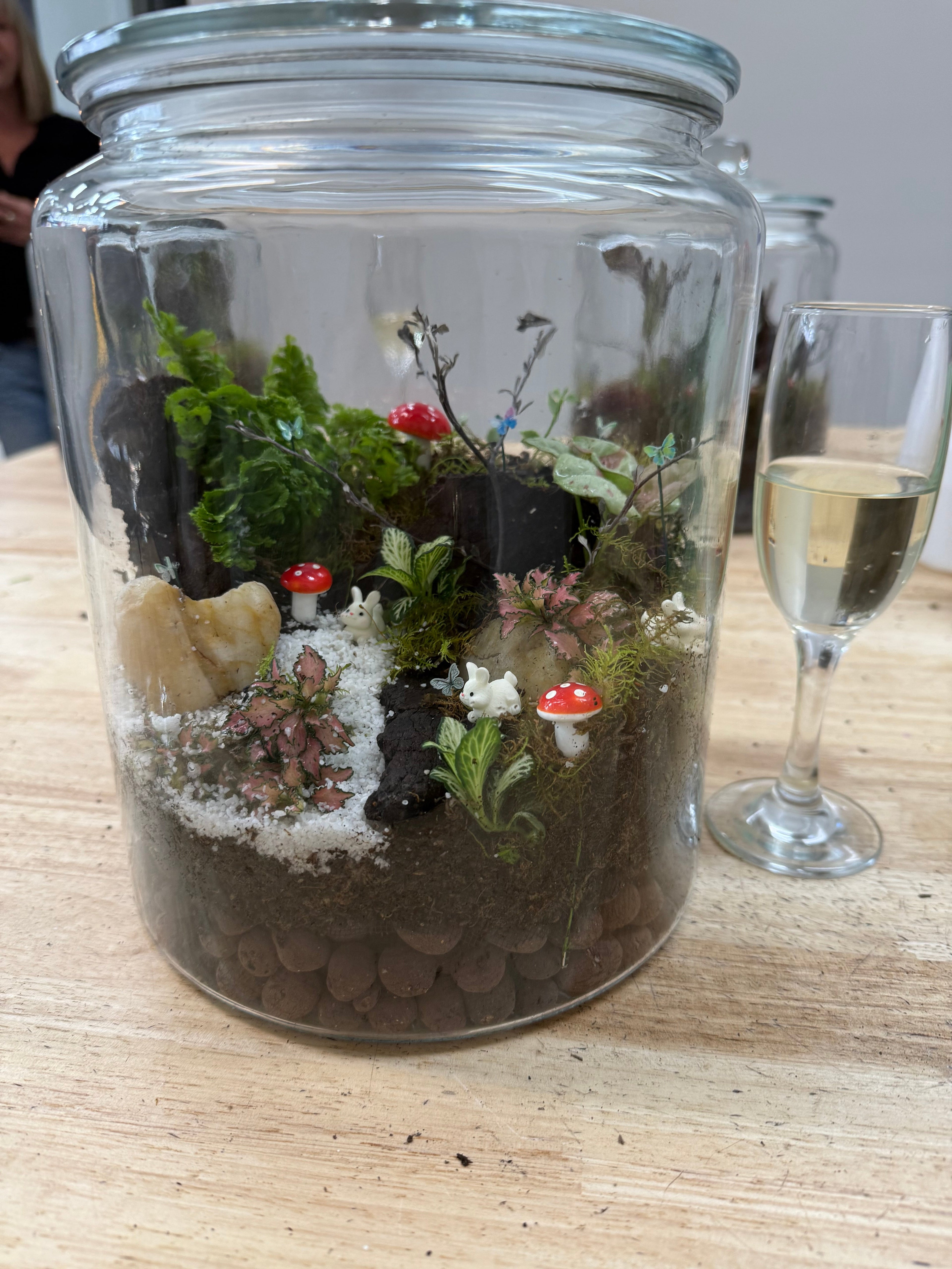 Create & Sip Terrarium Workshop