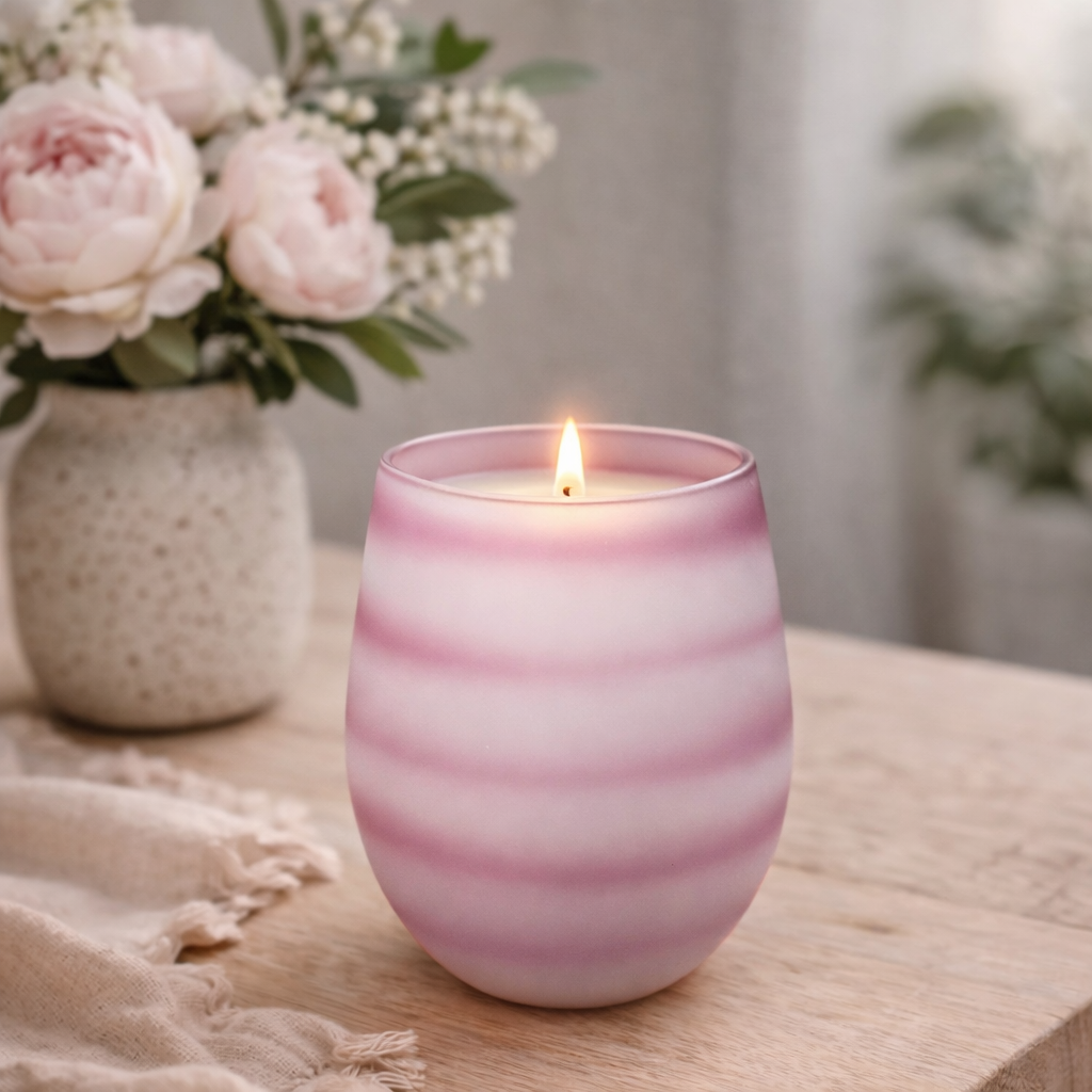Japanese Cherry Blossom Candle