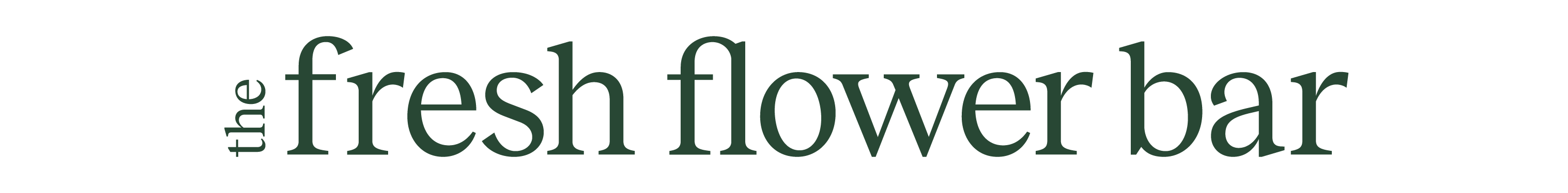 The Fresh Flower Bar